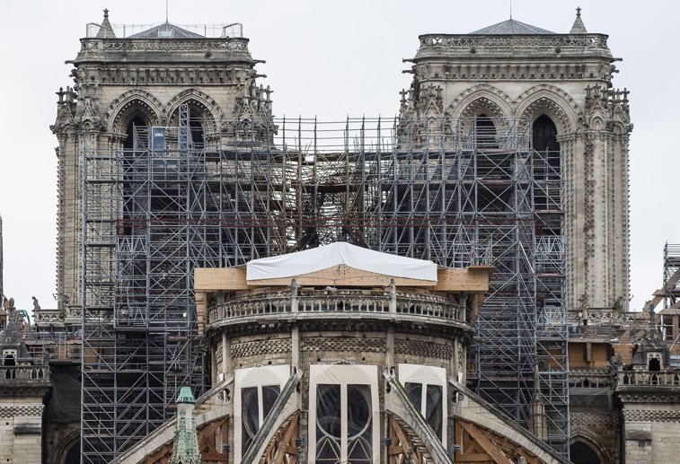 Imaginea articolului Corul Notre Dame a cântat pentru prima dată în catedrală de la incendiul din 2019