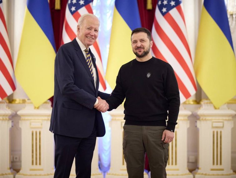 Imaginea articolului Războiul din Ucraina, ziua 362. Zelenski după întâlnirea cu Biden, la Kiev: Negocierile cu SUA au fost "fructuoase" / Rusia avertizează că relaţiile cu Moldova sunt „foarte tensionate”/ Şeful Americii este în Polonia