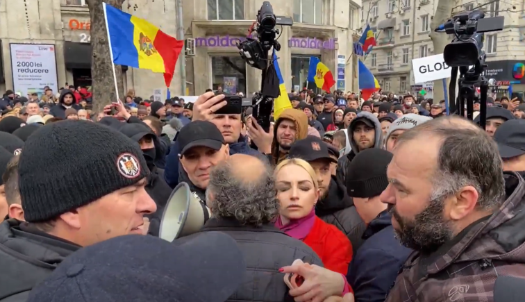 Imaginea articolului Autorităţile moldoveneşti au închis centrul Chişinăului pe fondul temerilor de acţiuni pro-ruse