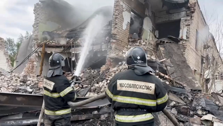 Imaginea articolului Douăsprezece persoane rămân dispărute în urma exploziei din apropierea Moscovei