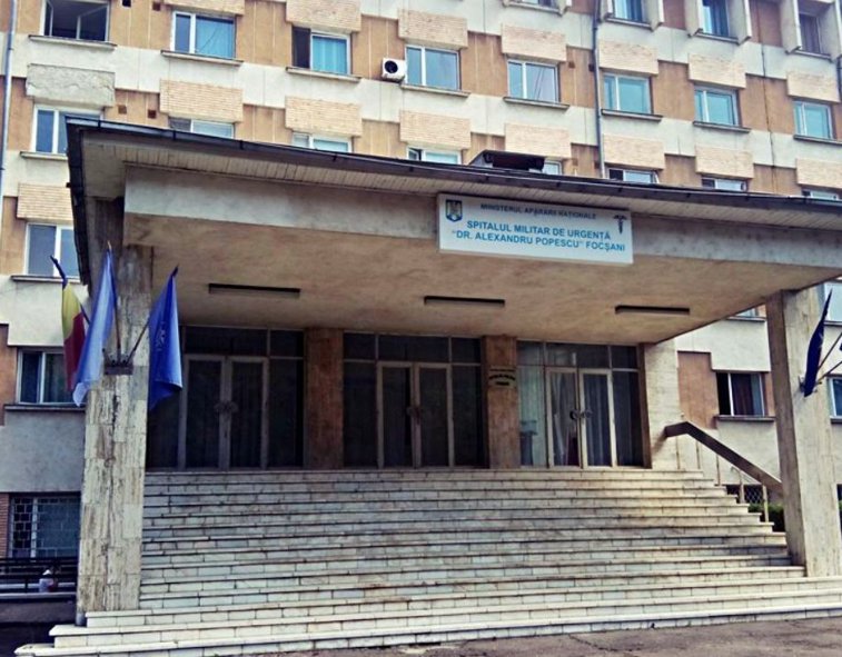 Imaginea articolului Spitalul Militar din Focşani va fi închis pentru 48 de ore. 2 cadre medicale au fost confirmate cu COVID-19