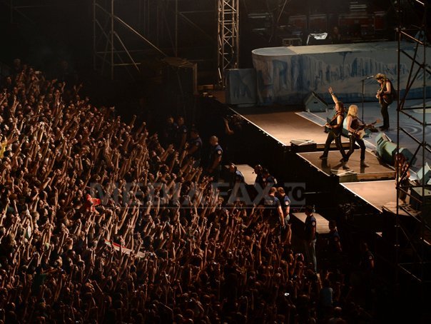 Imaginea articolului Iron Maiden a concertat la Bucureşti în faţa a 15.000 de persoane - FOTO