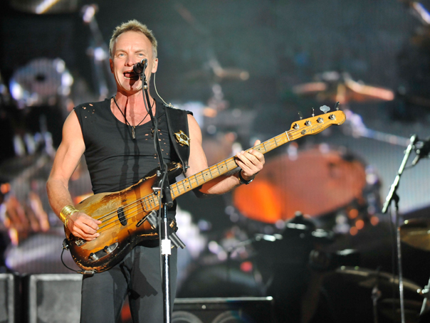 Imaginea articolului Sting susţine ultimul concert din turneul "Back to Bass"