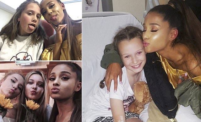Imaginea articolului VIZITĂ SURPRIZĂ. "Trebuie să-mi întâlnesc regina azi!" Ariana Grande a vizitat la spital copiii care au fost răniţi la concertul său din Manchester Arena - GALERIE FOTO, VIDEO