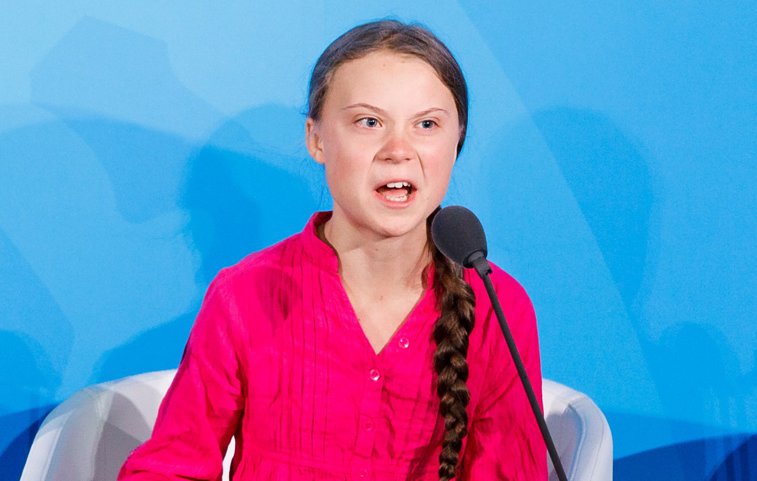 Imaginea articolului Greta Thunberg a fost primită ca un star rock de 30.000 de elevi şi studenţi din Bristol