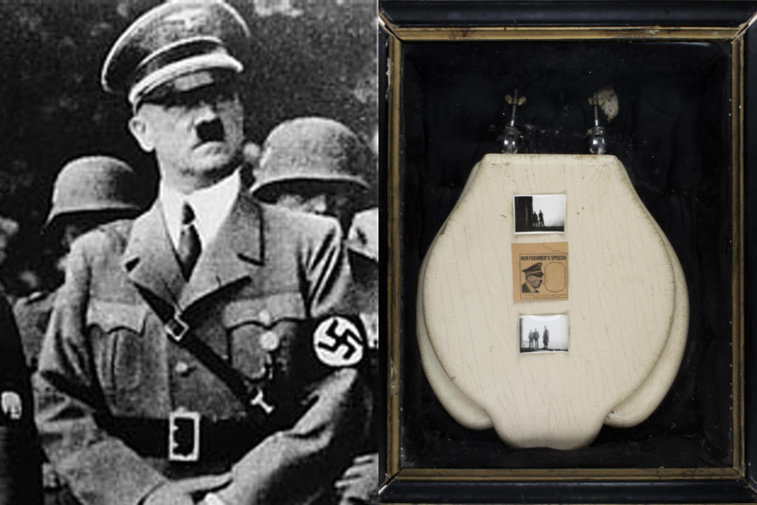 Imaginea articolului Relicve atipice din cel de-al Doilea Război Mondial. Colecţionarii vor licita pentru capacul de toaletă furat din baia lui Hitler 