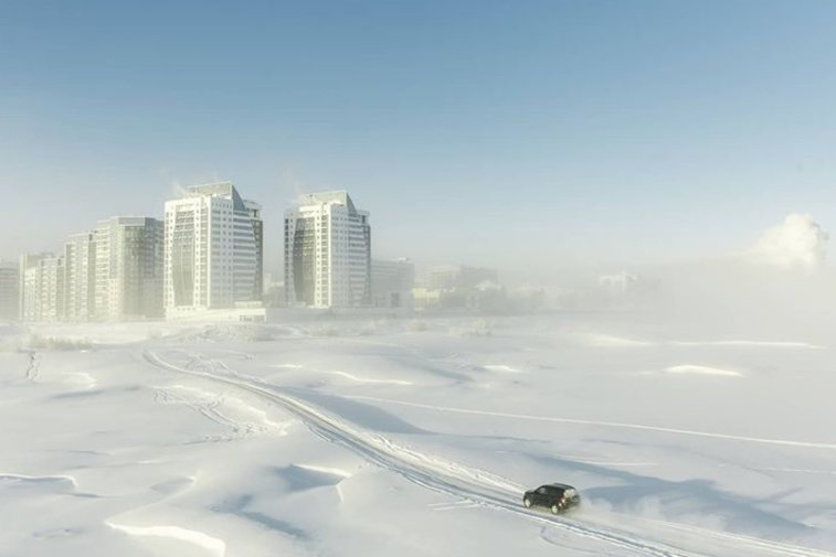 Imaginea articolului FOTO Viaţa la -50 de grade Celsius. Un fotograf surprinde farmecul zăpezilor din Yakutia