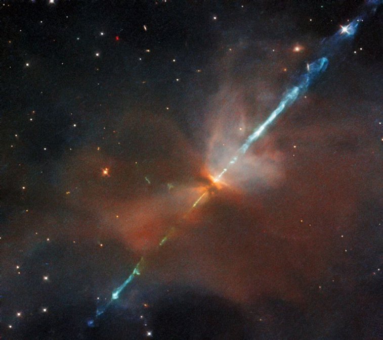 Imaginea articolului O nouă imagine spectaculoasă surprinsă de telescopul Hubble. Ce sunt obiectele Herbig-Haro