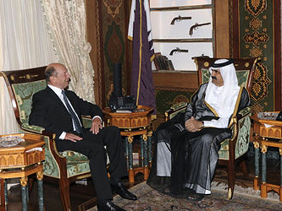 Imaginea articolului Romania’s President, Qatar’s Ruling Emir Talk On Means Of Enhancing State Cooperation - QNA