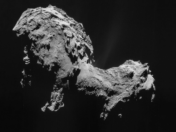 Imaginea articolului STUDIU: Cometei Ciuriumov - Gherasimenko îi lipseşte un câmp magnetic propriu. Savanţii au reconstituit călătoria lui Philae pe suprafaţa corpului cosmic