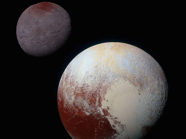 Imaginea articolului IMAGINI spectaculoase cu CHARON, cel mai mare satelit al planetei pitice Pluto - FOTO, VIDEO