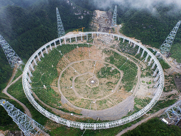 Imaginea articolului China a început procedura de testare a celui mai mare radiotelescop din lume - FOTO 