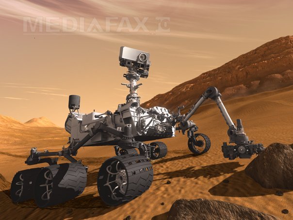 Imaginea articolului Roverul NASA Curiosity a descoperit un meteorit cu o structură "ciudată'' pe suprafaţa planetei Marte - FOTO, VIDEO