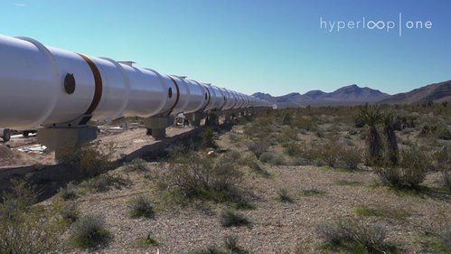 Imaginea articolului PRIMELE IMAGINI cu sistemul de transport al viitorului, Hyperloop