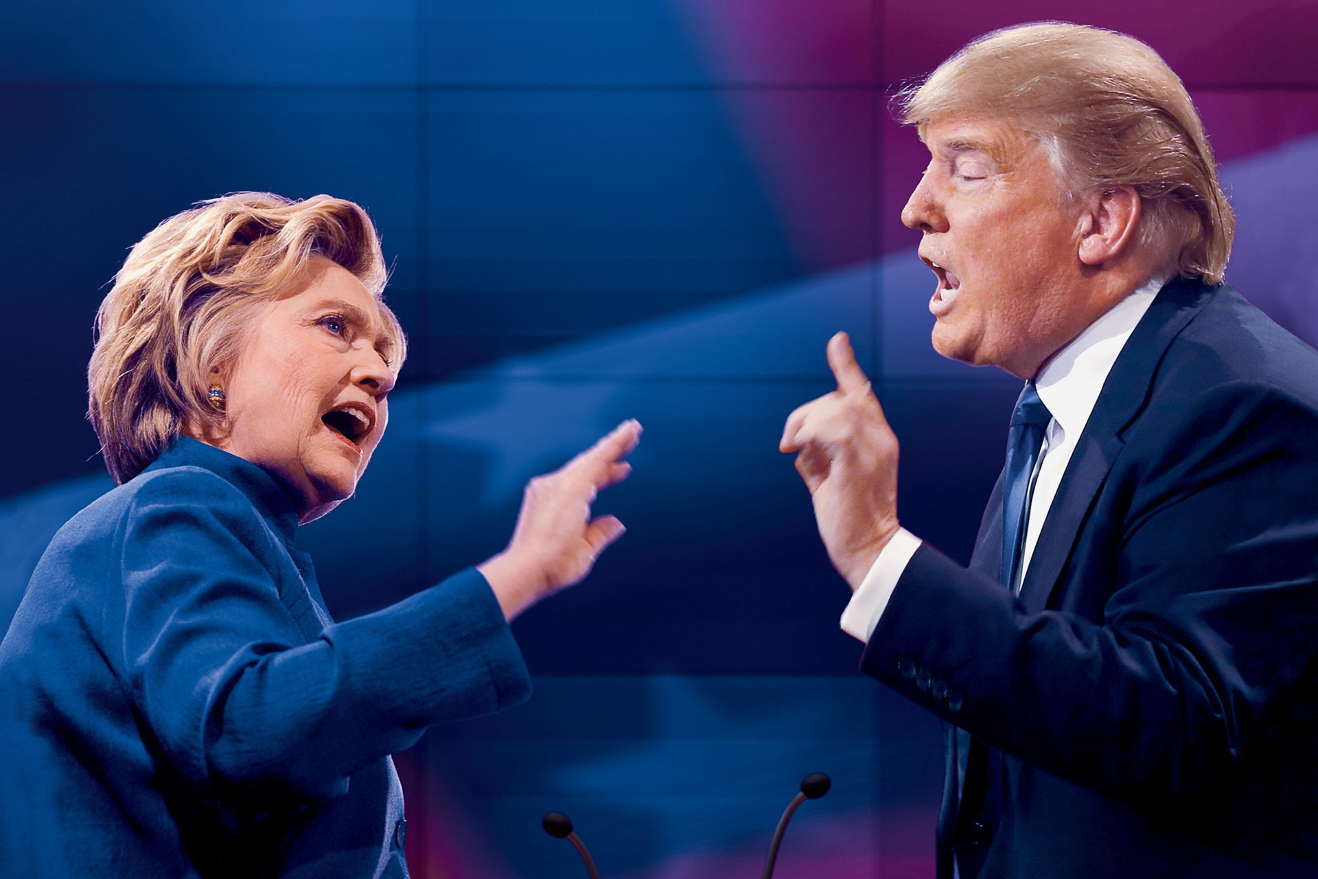 Lovitură de teatru în SUA: Donald Trump este în faţa lui Hillary Clinton în sondaje
