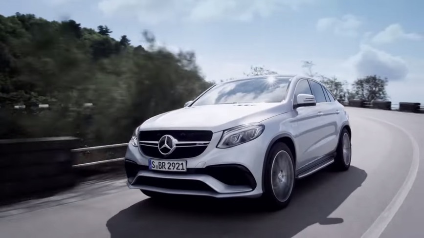 Mercedes-Benz GLE63 AMG Coupe, dezvăluit într-un teaser video