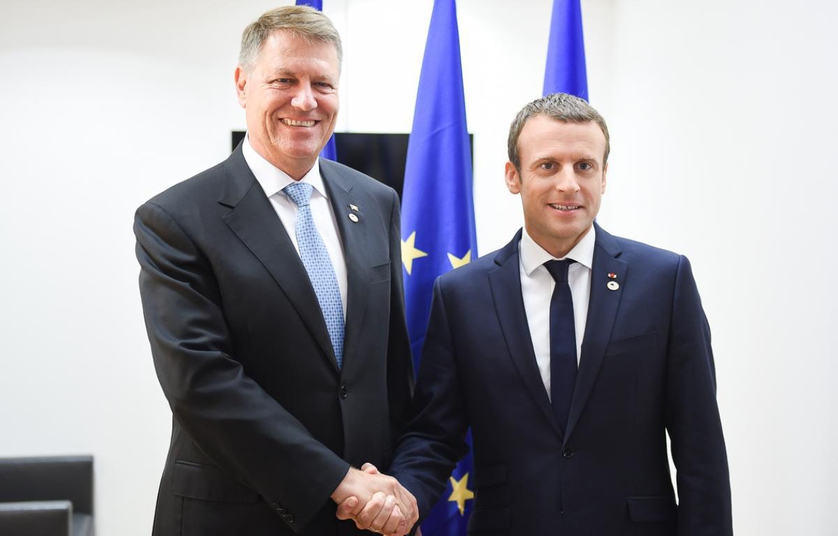 Scriptul conferinţei de presă comună susţinută de preşedintele României, Klaus Iohannis, şi Emmanuel Macron, preşedintele Franţei