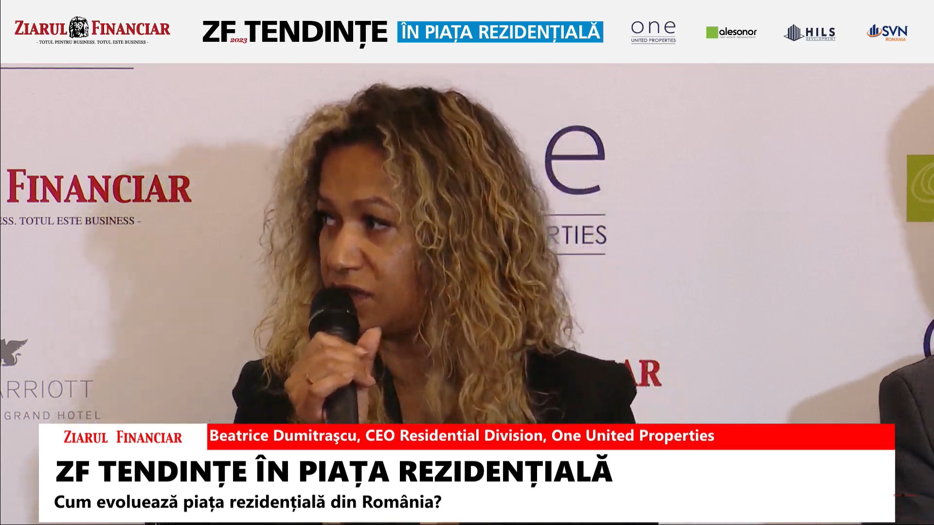 Beatrice Dumitraşcu, One United Properties: Începem să avem o piaţă reală de închirieri. Sunt portofolii foarte mari care apar în piaţă