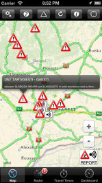 Clujenii de la Arobs au dezvoltat o aplicaţie pentru şoferi cu informaţii despre trafic