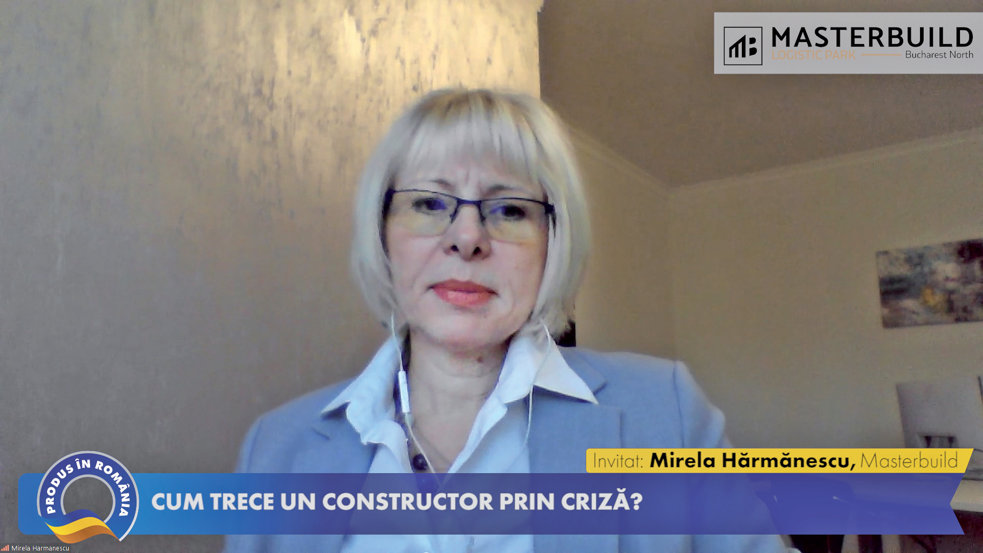 ZF/Masterbuild Produs în România. Mirela Hărmănescu, Masterbuild: 2021 a fost un boom pentru noi. Ne-am triplat cifra de afaceri, am ajuns la 15 milioane de euro. „Cererea este foarte mare pe partea de construcţii industriale. Toată lumea se dezvoltă şi este nevoie de depozite.“