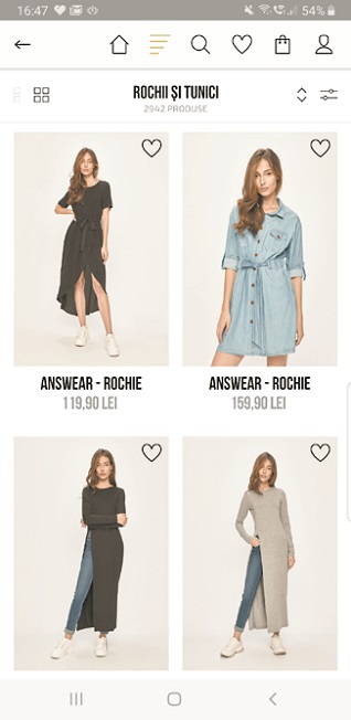 Aplicaţia zilei: Answear - online fashion store