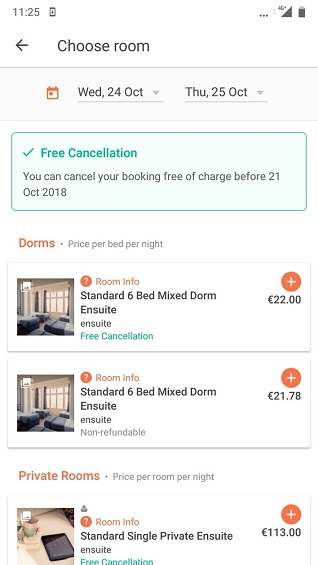 Aplicaţia zilei: Hostelworld: Hostels & Backpacking Travel App
