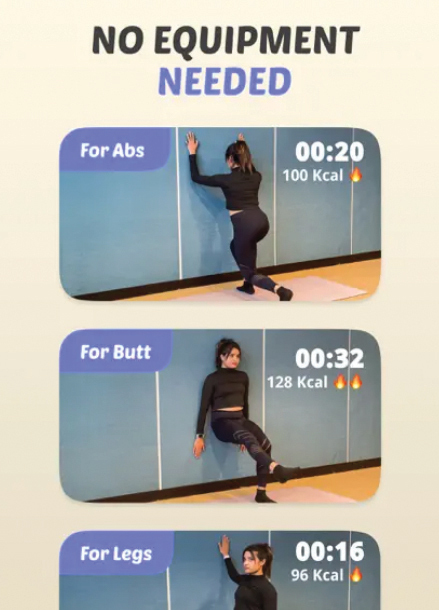 Aplicaţia zilei: Wall Pilates Workout: WallFIT