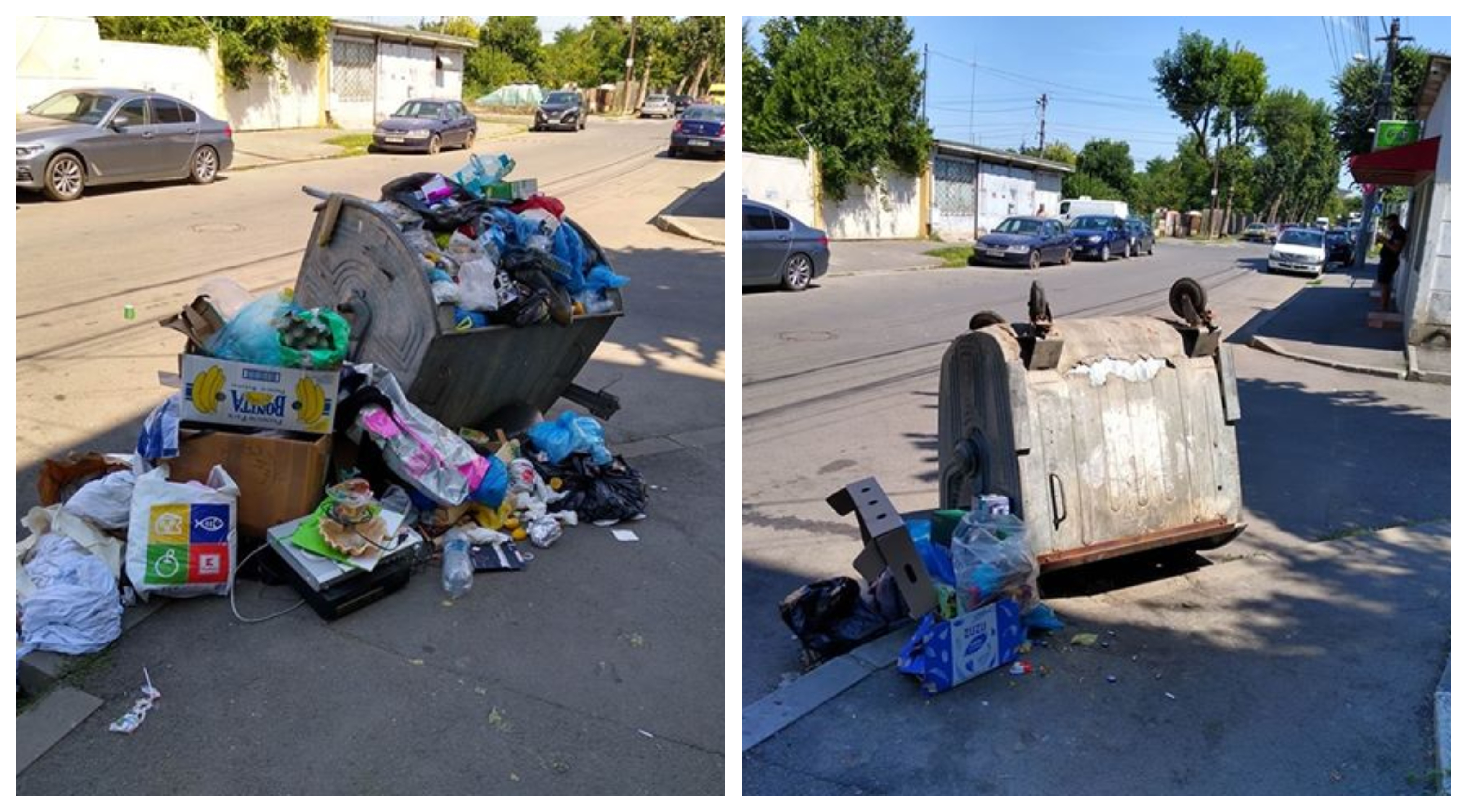 Motherland It G Campanie ZF: Stupid City Bucureşti. Strada pe care până şi pubelele de gunoi  sunt cu susu-