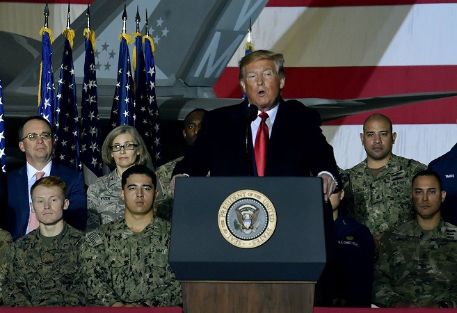 Acuzat de abuz de putere acasă şi în urmărirea unui nou mandat de preşedinte al SUA, Donald Trump s-ar putea să fi dat startul unui nou episod al groazei în istoria marcată de război a Orientului Mijlociu
