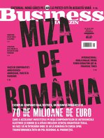 Ce puteţi citi în noua ediţie a Business MAGAZIN: Miza pe România