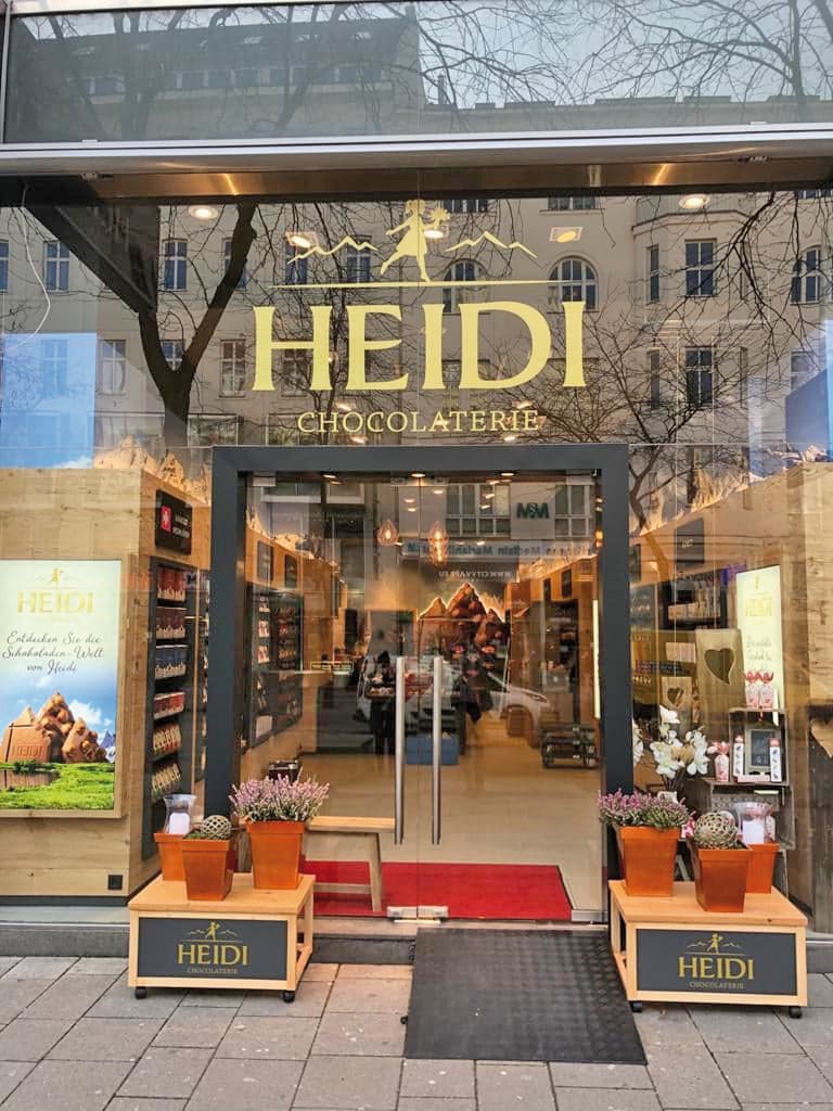 Brandul românesc de ciocolată Heidi, creat în Pantelimon, a deschis un magazin pe principala arteră de shopping din Viena, tranzitată de 17 milioane de vizitatori anual
