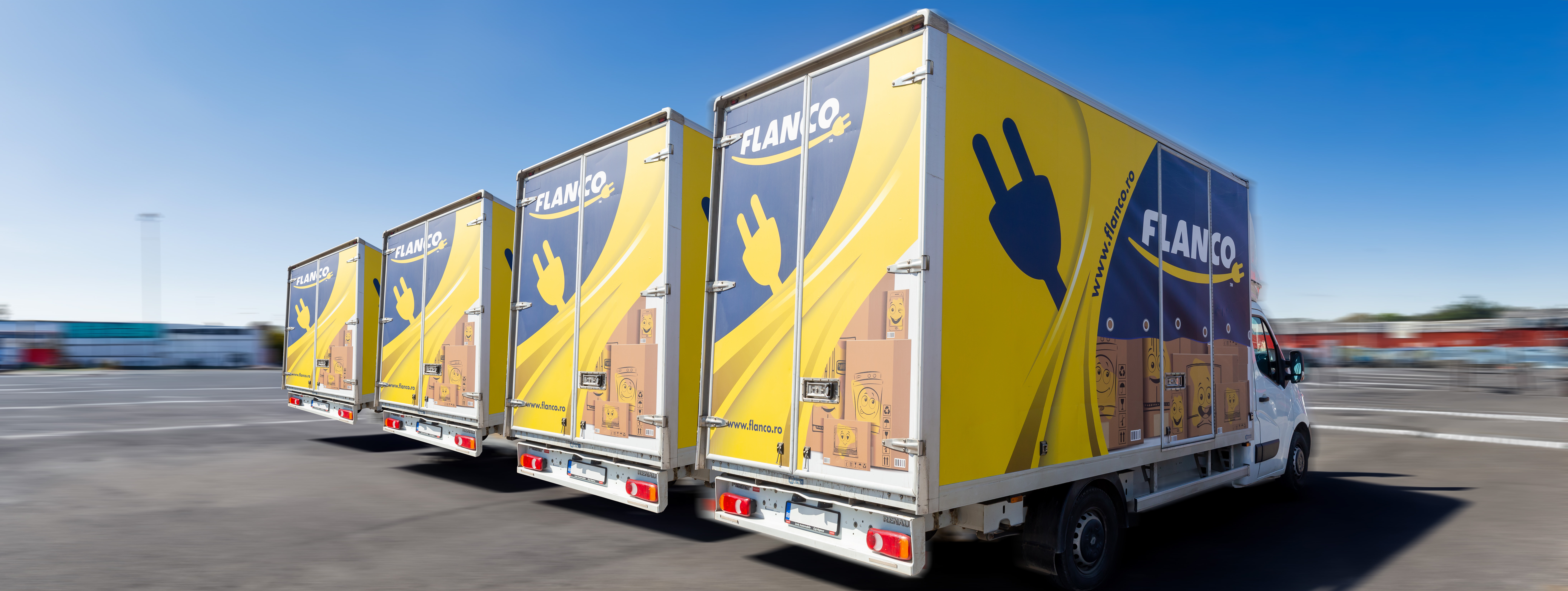 Retailerul electro-IT Flanco foloseşte din luna aprilie propria flotă de maşini pentru livrări, în Bucureşti şi judeţul Ilfov, şi vrea să internalizeze serviciul de livrare şi în alte oraşe