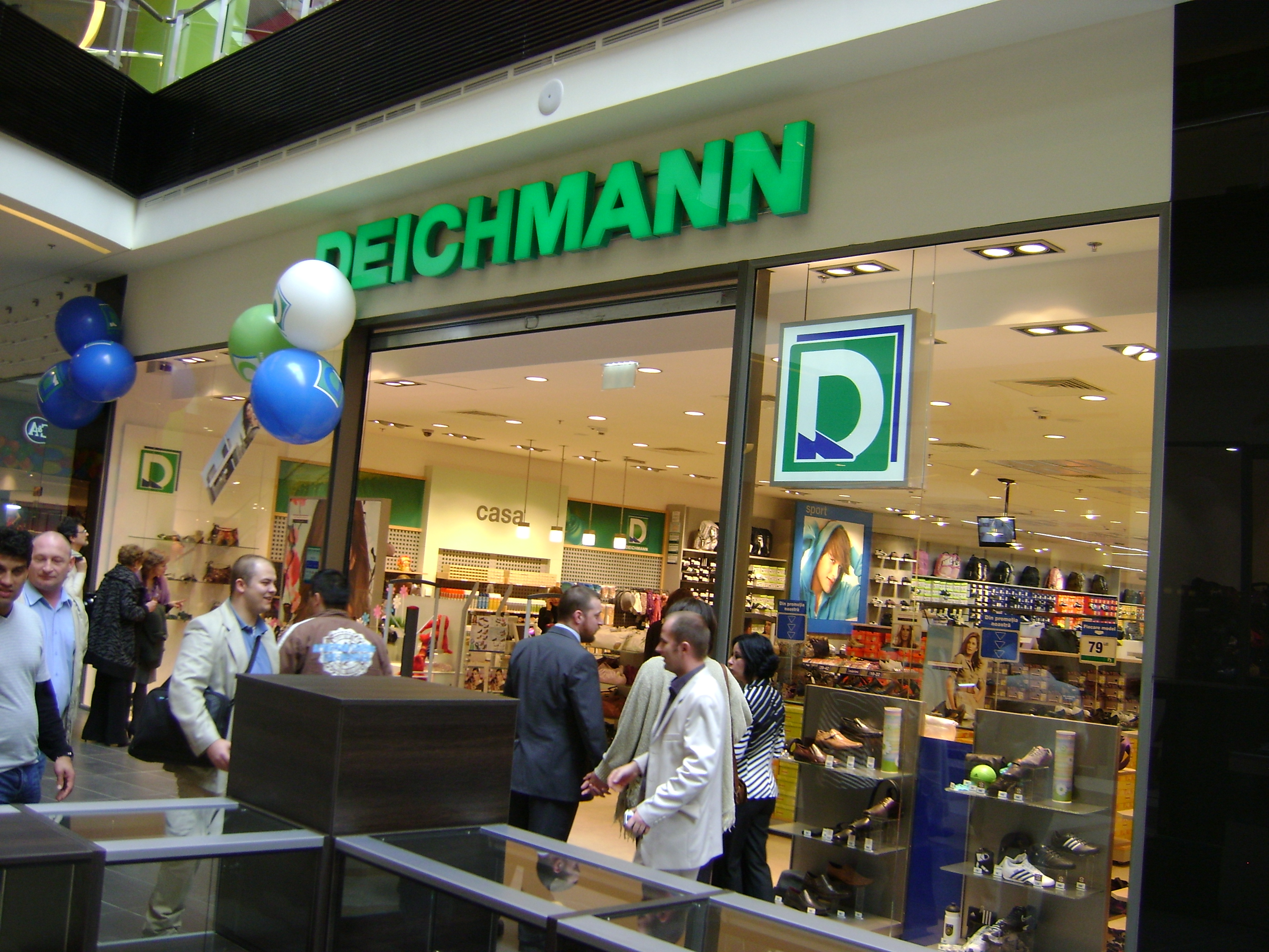 Case preface On the head of Deichmann va deschide pe 31 mai un magazin în Palas Mall, al 52-lea al  reţelei