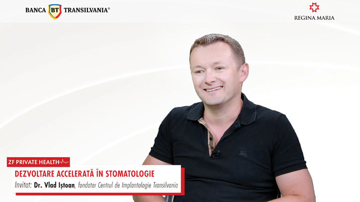 ZF Private Health. Vlad Iştoan, fondatorul Centrului de Implantologie Transilvania: Comportamentul pacienţilor s-a schimbat, vor să reducă numărul de şedinţe la stomatolog
