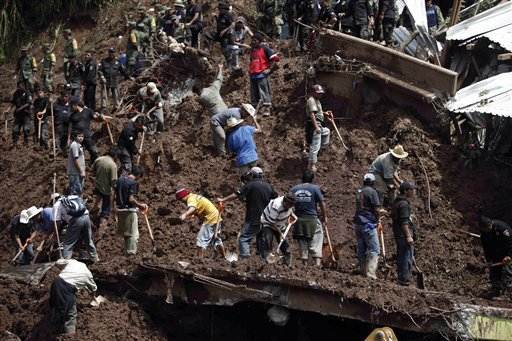 Cel puţin 38 de morţi în Mexic, din cauza alunecărilor de teren provocate de o furtună tropicală