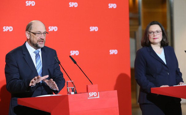 Premieră în Germania: Prima femeie aleasă în funcţia de preşedinte al Partidului Social-Democrat, după plecarea lui Martin Schulz 