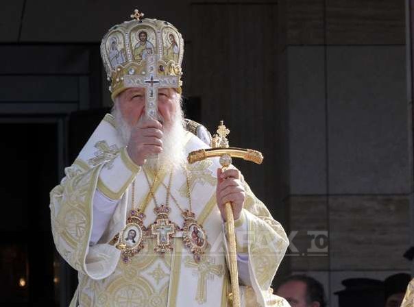 Patriarhul Bisericii Ortodoxe Ruse vine joi la Bucureşti