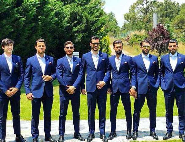 O fotografie a naţionalei de fotbal a Iranului a devenit virală pe internet