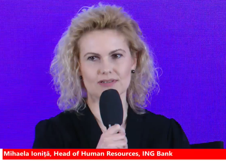 Mihaela Ioniţă, Head of Human Resources ING Bank : Oferta educaţională nu este direct corelată cu nevoile angajatorilor; în 2023 vrem să angajăm 150 de persoane, 40% din joburi fiind de IT sau tehnologie