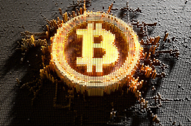 bitcoin vs piața de piață