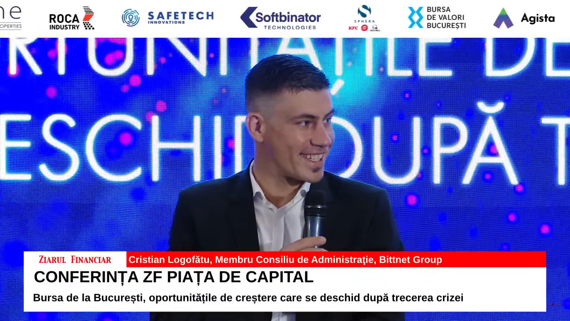 Cristian Logofătu, Bittnet Group: Cred că piaţa de capital este singura soluţie sigură pentru a crea bogăţie în cadrul unei ţări