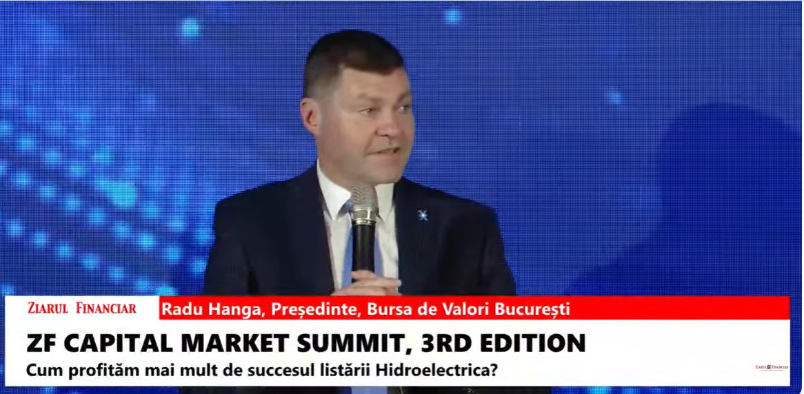 Radu Hanga, Preşedinte  Bursa de Valori Bucureşti: O piată dominată de investitori institutionali va fi o piată serioasă, dar unde nu vezi multă lichiditate, pentru că ei au strategia buy and hold. De aceea trebuie să creştem numărul de investitori de retail 