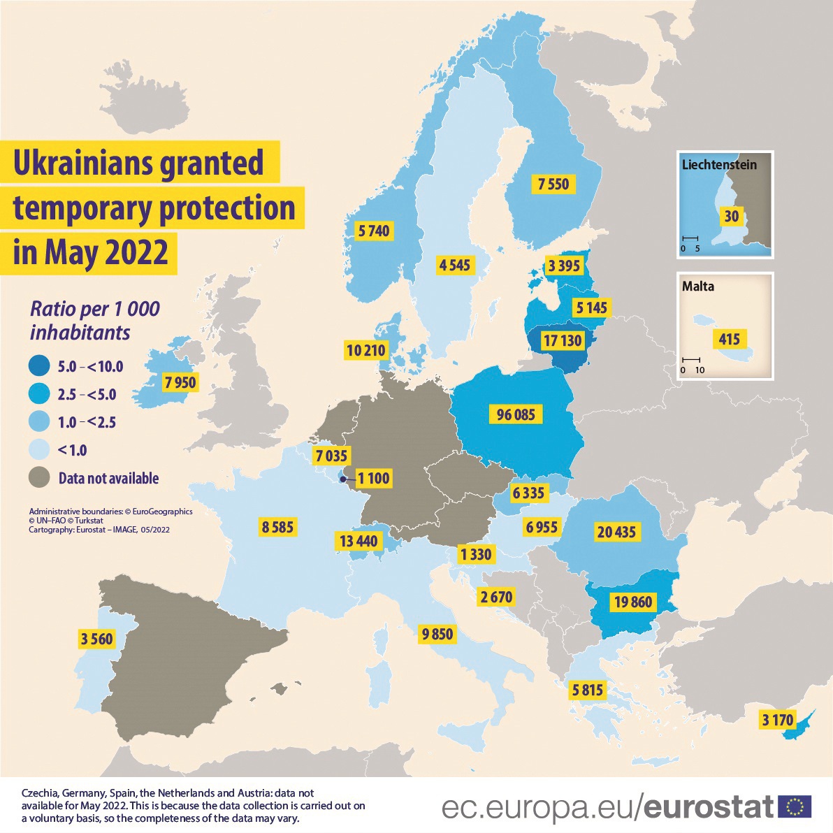 România a primit în mai peste 20.000 de ucraineni care au cerut protecţie temporară