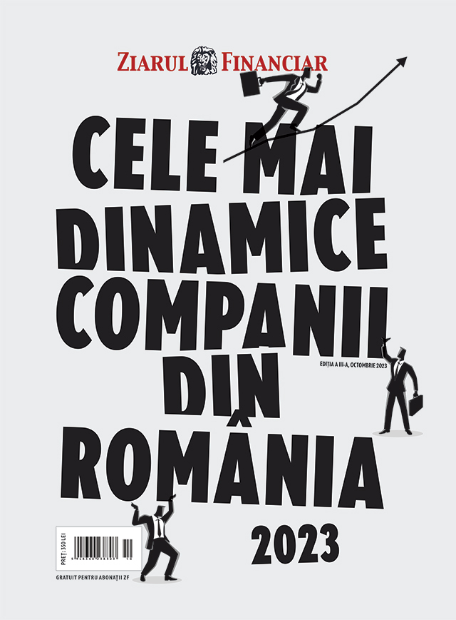 Anuarul ZF Cele mai dinamice companii din România, ediţia a treia, apare astăzi. De ce căutăm companiile dinamice? Sunt 8.600 de firme mijlocii astăzi în România, firme care se pot transforma în anii ce vin în firme mari (doar 2.000 în prezent)