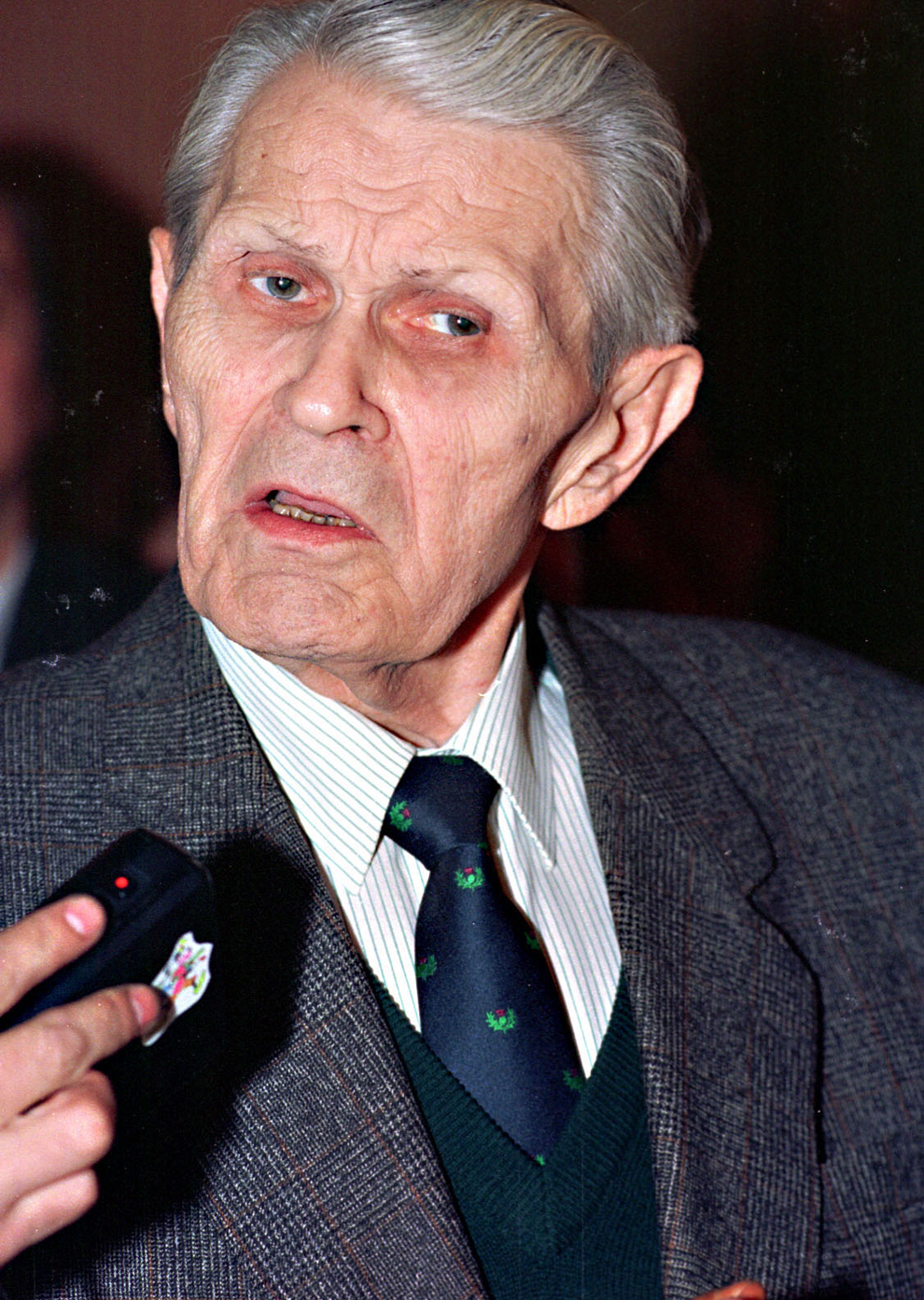 Corneliu Coposu, preşedintele PNŢCD.
