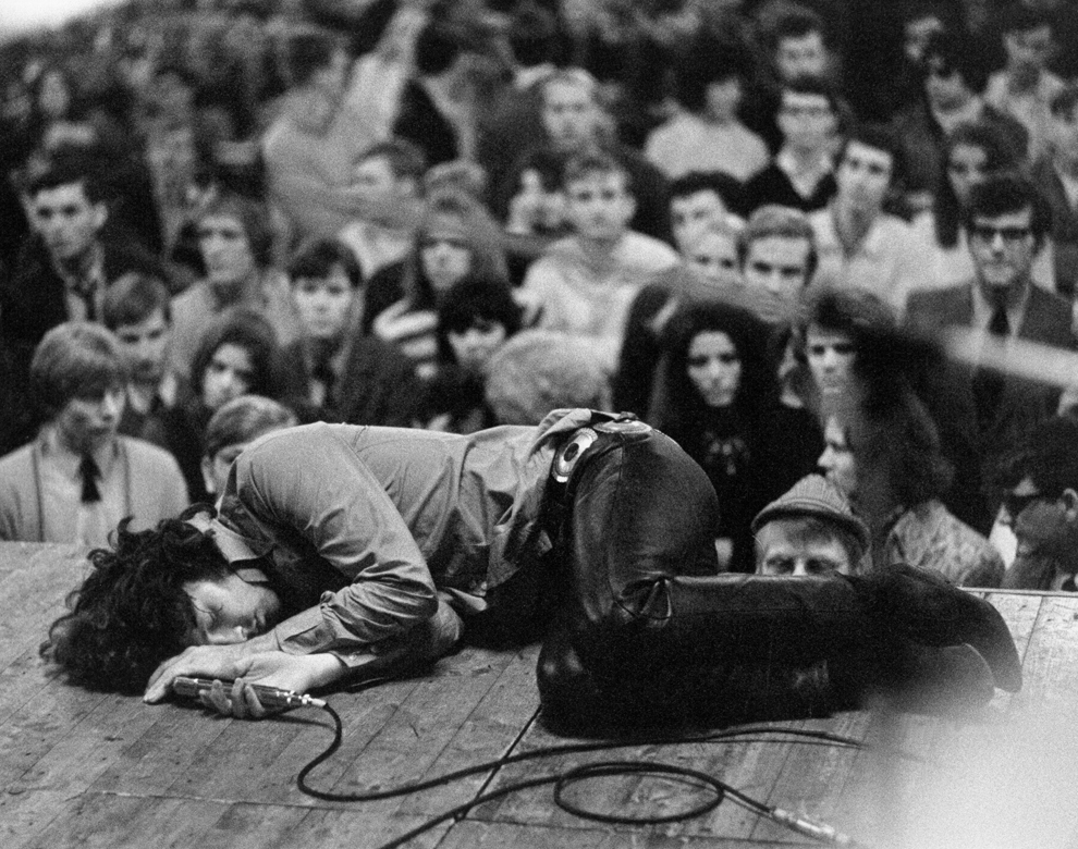 Jim Morrison, 14 septembrie 1968, Frankfurt, Germania.