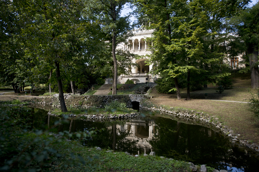 Grădina Palatului Cotroceni, miercuri, 24 septembrie 2014.