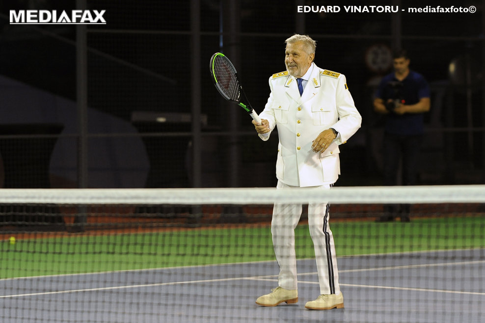 Ilie Nastase participa la lansarea platformei TennisWin la Stejarii Country Club din Bucuresti, vineri, 17 septembrie 2021. EDUARD VINATORU / MEDIAFAX FOTO