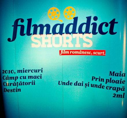Premiera scurt-metrajelor filmaddict la CinemaPRO