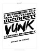 Vunk va canta in octombrie la Sala Polivalenta